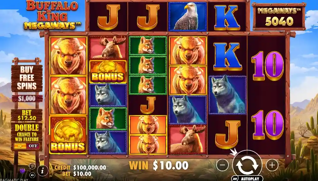 Bonos Buffalo King Megaways - Jugar con Más Margen